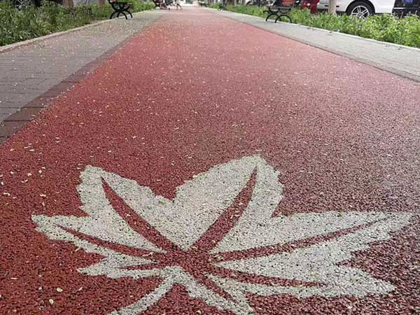 透水地坪：陶瓷顆粒防滑路面供應商