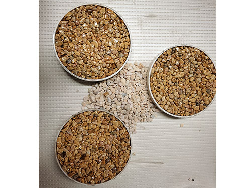 米黃5-8水洗石樣塊